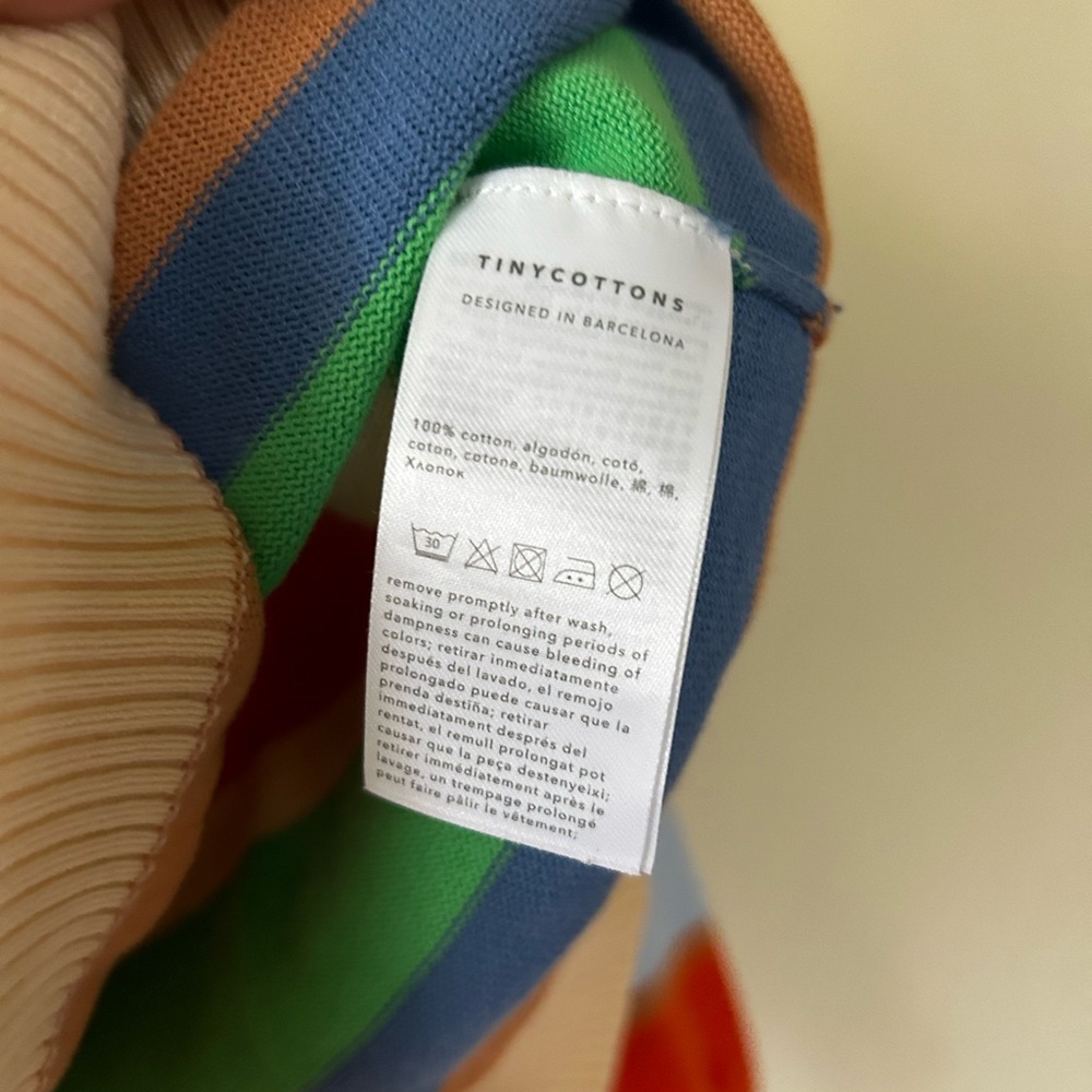 Tiny Cottons Multicolor Striped Sweater - image 3